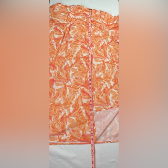 Anne Klein Long Tunic Dress Orange Size XXL - Picture 8 of 8